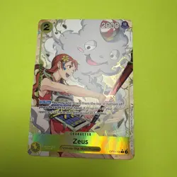 Zeus (Alternate Art) OP11-106 A Fist of Divine Speed Foil One Piece - Image 1