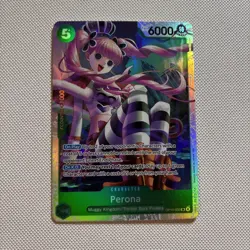 One Piece Perona OP14-033 Super Rare (SR) The Azure Sea's Seven Holo MINT - Image 1