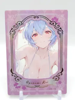 Genki Parade 2 - Anime Waifu UTR Trading Card - Ayanami Rei - Image 1
