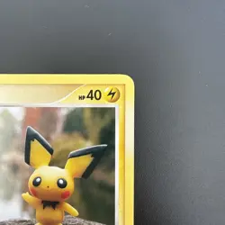 Pokemon Pichu TCG Mysterious Treasures Card 93/123 Regular Common - Image 3