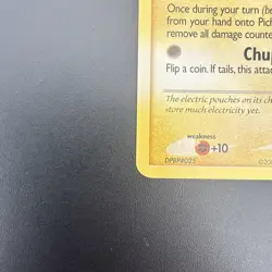 Pokemon Pichu TCG Mysterious Treasures Card 93/123 Regular Common - Image 4