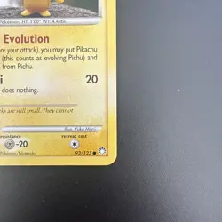 Pokemon Pichu TCG Mysterious Treasures Card 93/123 Regular Common - Image 5