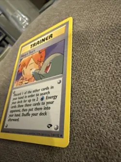 Pokemon TCG Trainer Misty's Tears Gym Challenge Card 118/132 - Image 3