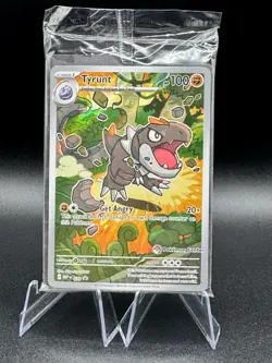 Pokemon Tyrunt MEP/070 Perfect Order Pokemon Center ETB Promo Cards (Sealed) - Image 1