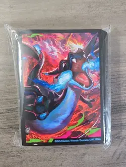 Pokemon TCG 65 Card Sleeves Mega Charizard X EX UPC Ultra Premium Collection - Image 1