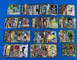 Lot of (155) Dragonball TCG Holo Cards; SW, IU, OR, UW, ZEMKAI; NM+ Condition - Image 1