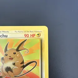 WOTC Raichu 29/62 Fossil Set Pokemon Card TCG - LP - Image 3