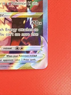 Pokemon TCG Lucario VSTAR Black Star Promo SWSH291 Holo Card NM/Mint Condition - Image 4