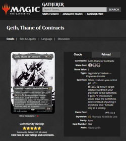 2023 Magic the Gathering Phyrexia All Be One Geth Thane of Contract PSA 10 POP 1 - Image 4