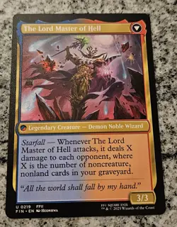 Emperor of Palamecia, MTG, Final Fantasy, Magic the Gathering MTG TCG, 219 U - Image 2