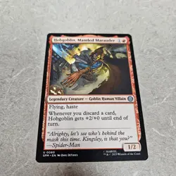 Hobgoblin, Mantled Marauder Regular 80 U Marvel's Spider-Man NM MTG - Image 1