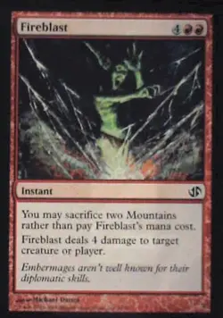 Fireblast - Duel Decks: Jace vs. Chandra: #55, Magic: The Gathering Nm R26 - Image 1