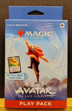 Magic The Gathering Avatar The Last Air Bender Play Pack With Promo ** NEW ** - Image 1