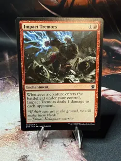 Impact Tremors DTK 140/264 Dragons of Tarkir MTG Enchantment Magic The Gathering - Image 1