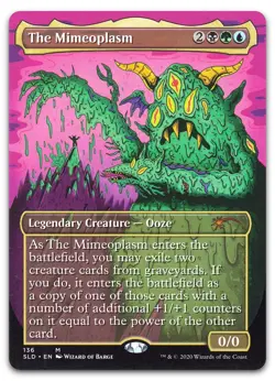 The Mimeoplasm #136 (NM) Secret Lair Drop SLD Magic MTG - Image 1