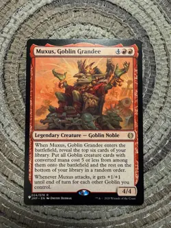 MUXUS, GOBLIN GRANDEE - Rare - (JMP-24) The List MTG - Image 1