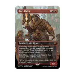 WOTC Special Guests Port Razer (Borderless) (MR) (Foil) NM - Image 1