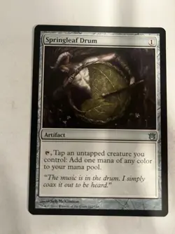 Springleaf Drum - Born of the Gods - Magic the Gathering MTG Nice! - Image 1