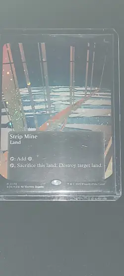 Strip Mine (0175) (Borderless) (Galaxy Foil) Edge of Eternities: Stellar Sights - Image 1