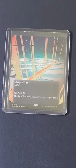 Strip Mine (0175) (Borderless) (Galaxy Foil) Edge of Eternities: Stellar Sights - Image 2
