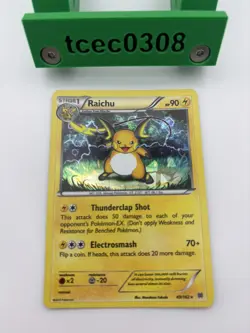 Pokemon TCG Raichu Breakthrough 49/162 Holo Rare - Image 2