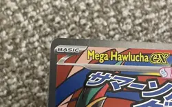 Pokemon TCG Mega Hawlucha EX Full Art Foil Card 268/217 ASC - Image 4