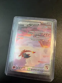Pokemon TCG Charizard EX 199/165 Scarlet & Violet 151 Sir Gem Mint - Image 2