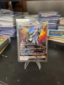 Pokemon TCG Silvally GX Crimson Invasion 90/111 Holo Ultra Rare - Image 1