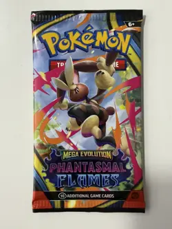 (HEAVY)🔥 22.60g Pokemon TCG Phantasmal Flames Booster Pack Factory Sealed✅ - Image 2