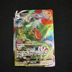 Pokemon Rayquaza VMAX 101/159 Crown Zenith Ultra Rare Full Art Holo English - Image 1