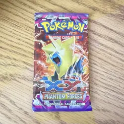 Pokemon TCG XY Phantom Forces Booster Pack (manetric art) FACTORY SEALED - Image 1