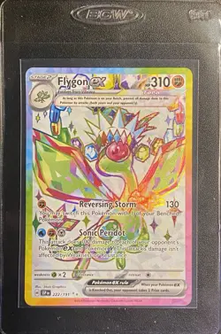 Flygon ex Full Art UR 222/191 Pokemon TCG S&V Surging Sparks Ultra Rare NM - Image 4