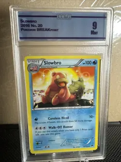 Slowbro 20/122 XY Breakpoint Pokemon GRADED CCG 9 - Image 1