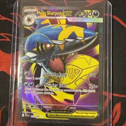Mega Sharpedo ex - 113/094 - Pokemon Phantasmal Flames Ultra Rare NM - Image 1