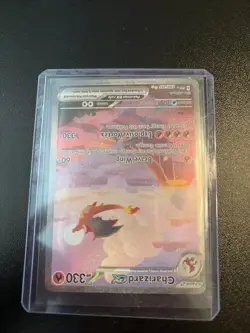 Pokemon TCG Charizard EX 199/165 Scarlet & Violet 151 SIR, Near Mint Condition - Image 4