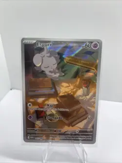 Espurr IR 095/088 - Illustration Rare - Pokemon TCG Perfect Order Pack Fresh - Image 1