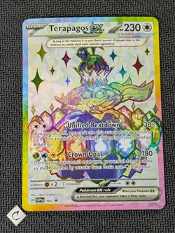 Terapagos ex SVP165 - Scarlet & Violet Black Star Promo Pokemon TCG NM - Image 1