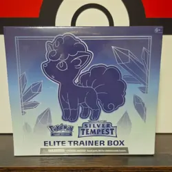 Pokemon Sword & Shield Silver Tempest Elite Trainer Box English - Image 1