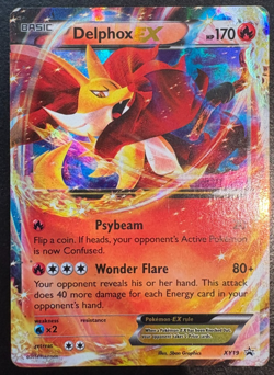 Pokemon TCG Delphox EX XY19 Holo Black Star Promo MP - Image 1