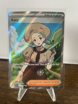 Katy - 237/198 Scarlet & Violet Base (Pokemon) Full Art Trainer - Image 1