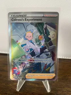 Colress's Experiment GG59/GG70 Pokemon Crown Zenith: Galarian Gallery Full Art - Image 1