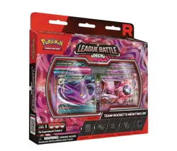 🔥Pokemon TCG League Battle Deck Team Rocket's Mewtwo ex 🔥 - Image 1