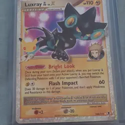 Pokemon Luxray GL Lv.X Level Up Ultra Rare Holo Rising Rivals 109/111 - Image 1