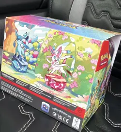 Pokemon SV8.5 Prismatic Evolutions Mini Tins Box (8 Factory Sealed Tins) - Image 3