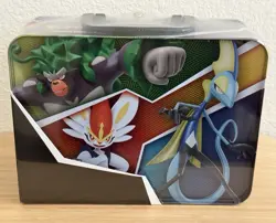 POKEMON TCG 2020 FALL COLLECTOR'S TREASURE CHEST LUNCH BOX SEALED NEW - Image 2