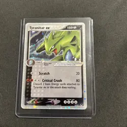 Pokemon Tyranitar ex 17/17 POP Series 1 Holo - NM - Image 1