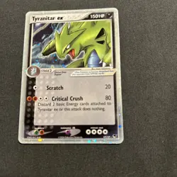 Pokemon Tyranitar ex 17/17 POP Series 1 Holo - NM - Image 4