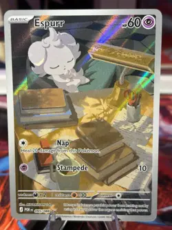 Pokemon 2026 Perfect Order Espurr 095/088 Illustration Rare Near Mint - Image 1