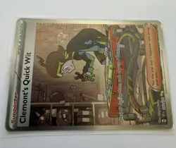 🔥Clemonts Quick Wit 243/191 Pokemon Surging Sparks Special Illustration Rare🔥 - Image 5