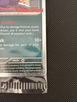 Pokemon GameStop Stamped Exclusive Gengar Promo Sealed 050/088 - Image 5